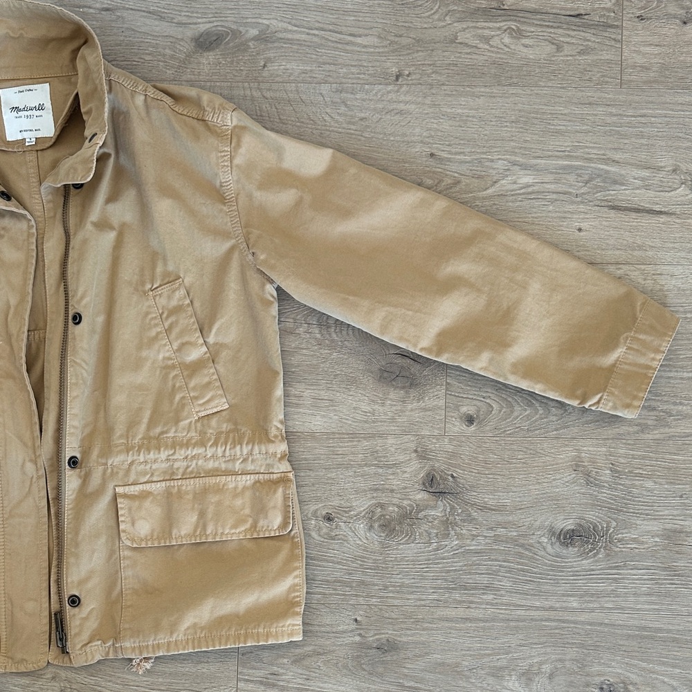 Women’s Tan Madewell Jacket - Picture 3 of 5